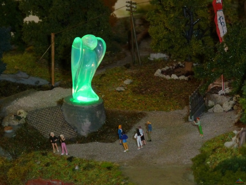 221 GruenesWunder.JPG - Es wird Abend in Ennsklösterle und das Grüne Wunder offenbart sich